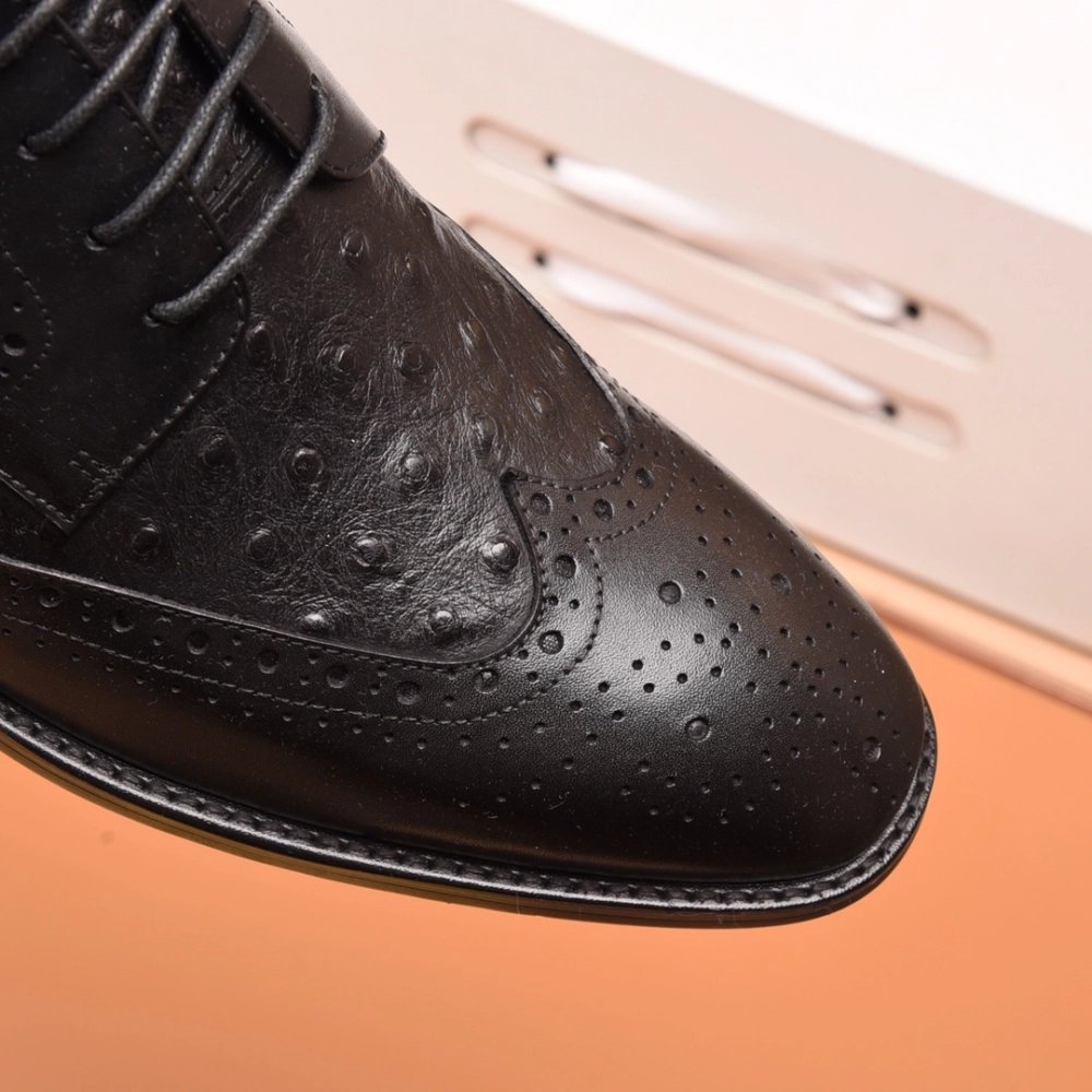 Louis Vuitton leather shoes 118,Louis Vuitton Leather Shoes,LOUIS VUITTON Sneakers,Business Shoes