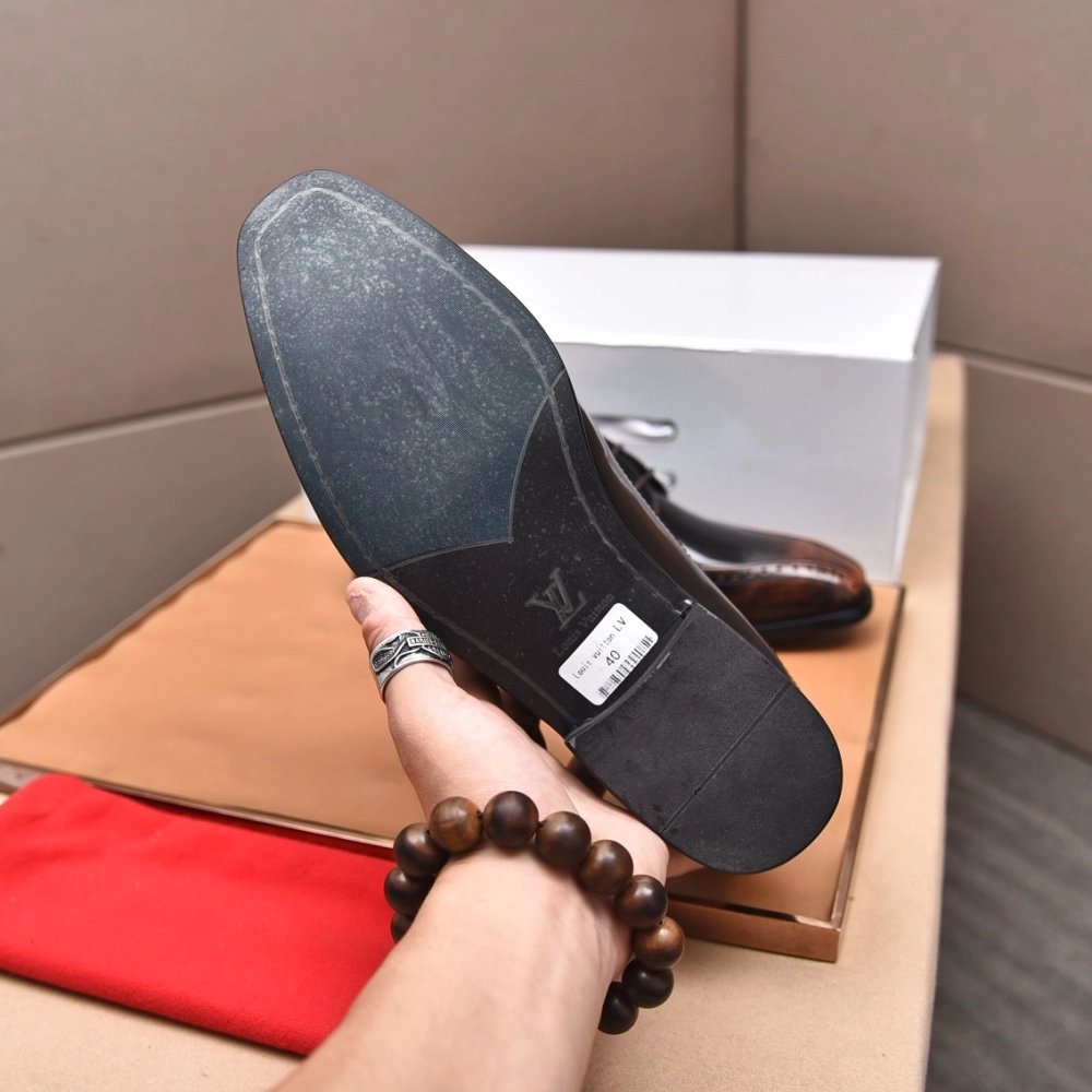 Louis Vuitton leather shoes 123,Louis Vuitton Leather Shoes,LOUIS VUITTON Sneakers,Business Shoes