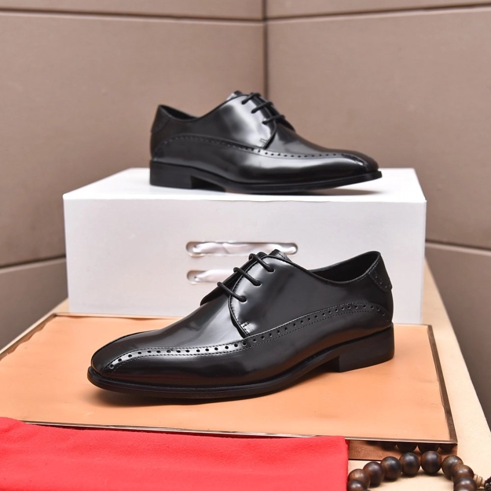 Louis Vuitton leather shoes 124,Louis Vuitton Leather Shoes,LOUIS VUITTON Sneakers,Business Shoes