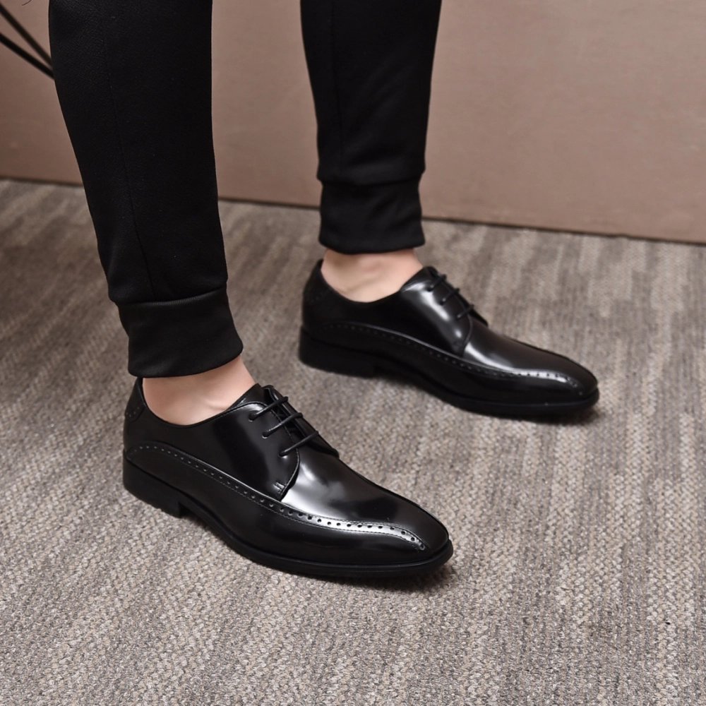 Louis Vuitton leather shoes 124,Louis Vuitton Leather Shoes,LOUIS VUITTON Sneakers,Business Shoes