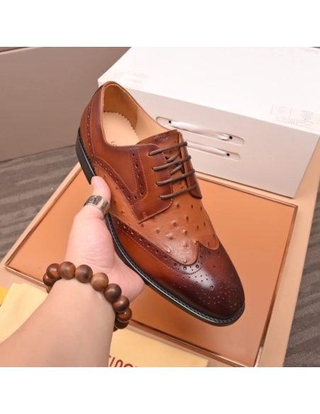 Louis Vuitton leather shoes 119,Louis Vuitton Leather Shoes,LOUIS VUITTON Sneakers,Business Shoes