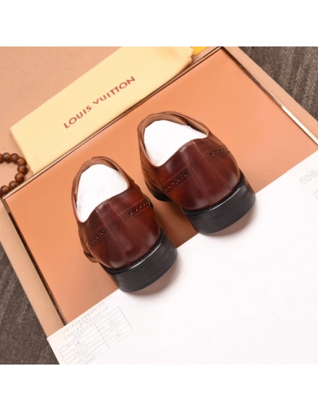 Louis Vuitton leather shoes 119,Louis Vuitton Leather Shoes,LOUIS VUITTON Sneakers,Business Shoes
