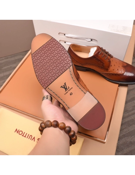 Louis Vuitton leather shoes 119,Louis Vuitton Leather Shoes,LOUIS VUITTON Sneakers,Business Shoes