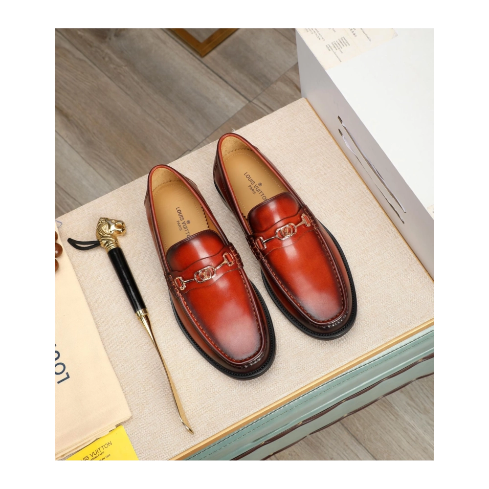 Louis Vuitton leather shoes 120,Louis Vuitton Leather Shoes,LOUIS VUITTON Sneakers,Business Shoes