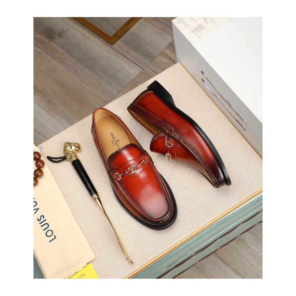 Louis Vuitton leather shoes 120,Louis Vuitton Leather Shoes,LOUIS VUITTON Sneakers,Business Shoes