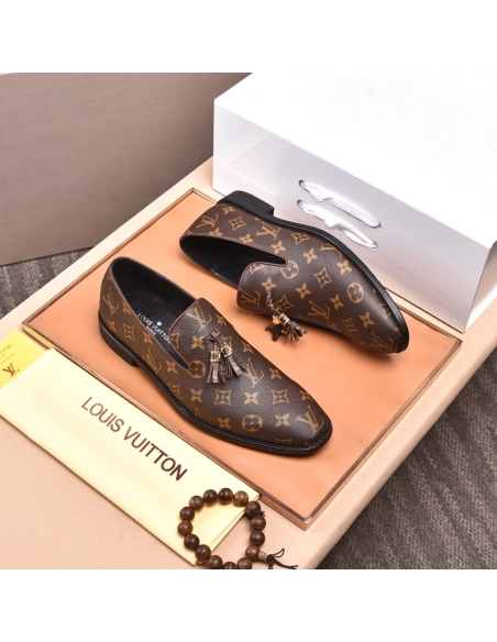 Louis Vuitton leather shoes 125,Louis Vuitton Leather Shoes,LOUIS VUITTON Sneakers,Business Shoes