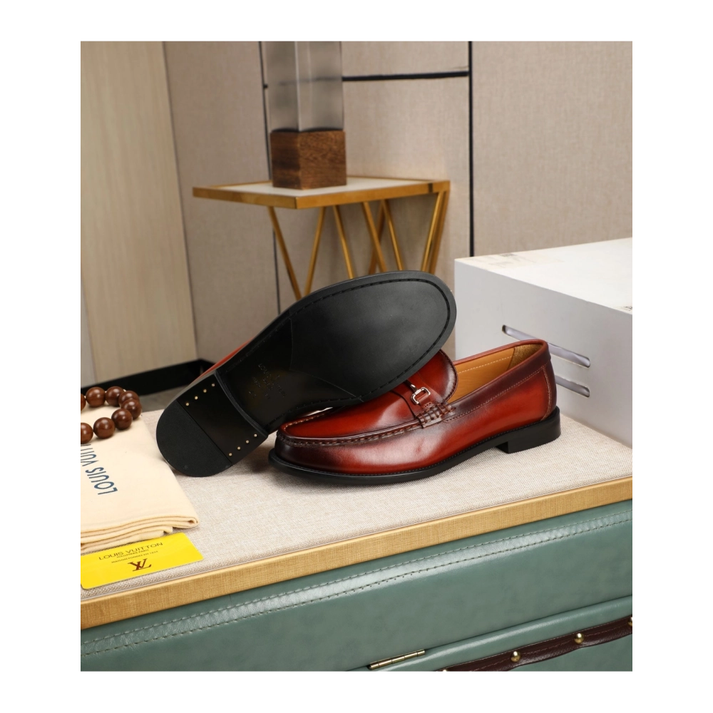 Louis Vuitton leather shoes 120,Louis Vuitton Leather Shoes,LOUIS VUITTON Sneakers,Business Shoes