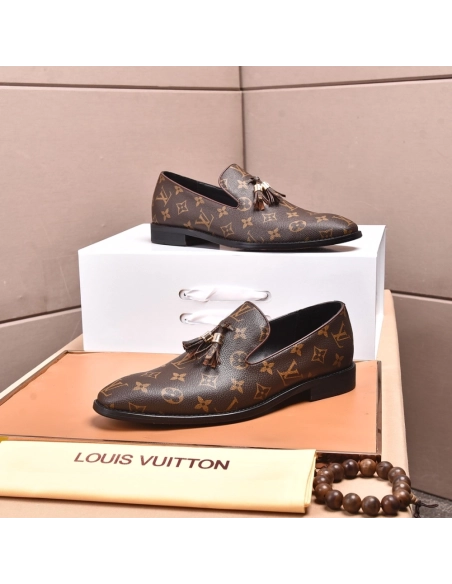 Louis Vuitton leather shoes 125,Louis Vuitton Leather Shoes,LOUIS VUITTON Sneakers,Business Shoes