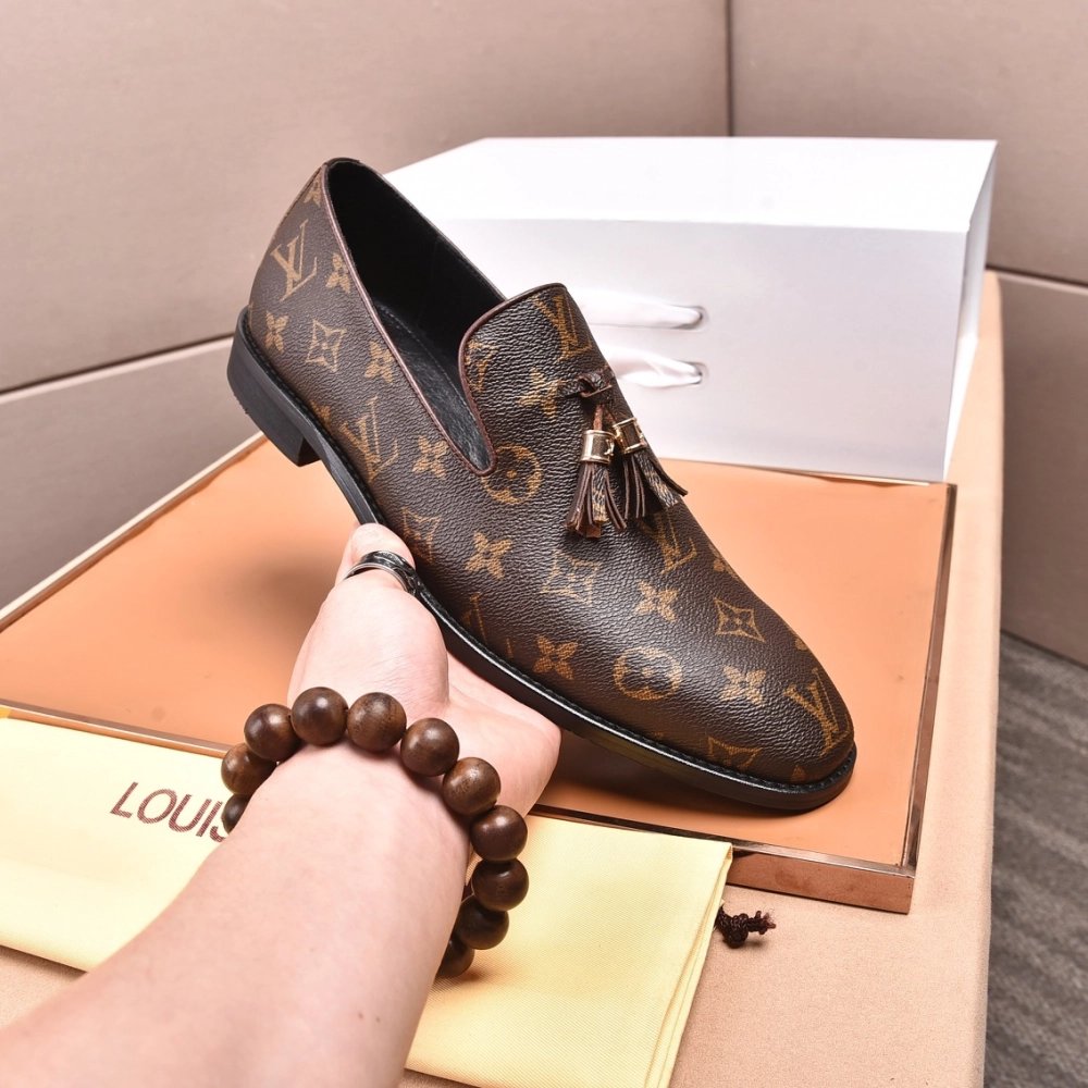 Louis Vuitton leather shoes 125,Louis Vuitton Leather Shoes,LOUIS VUITTON Sneakers,Business Shoes