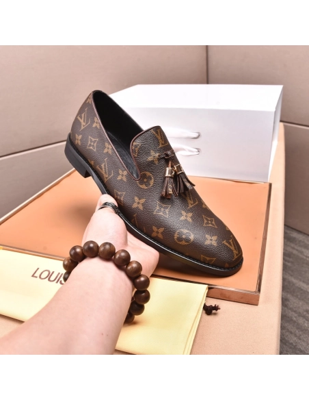 Louis Vuitton leather shoes 125,Louis Vuitton Leather Shoes,LOUIS VUITTON Sneakers,Business Shoes