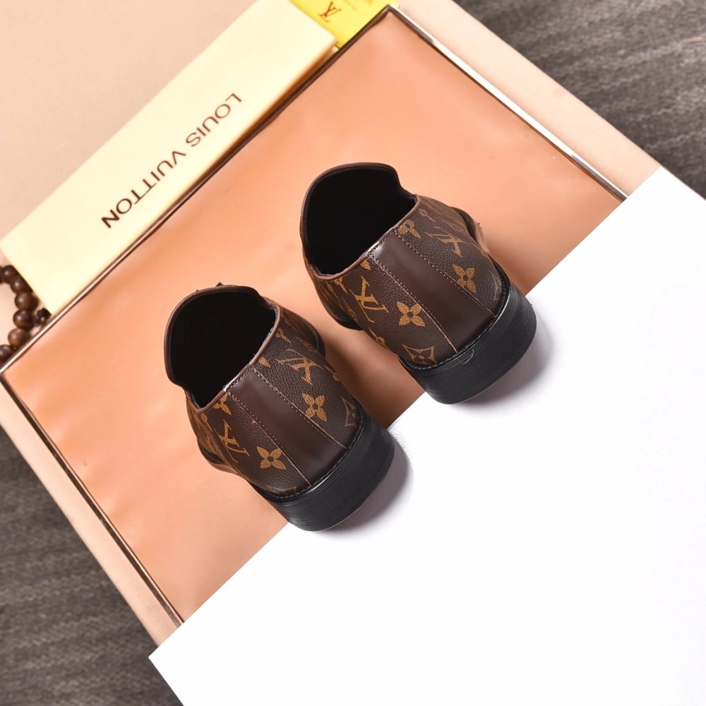 Louis Vuitton leather shoes 125,Louis Vuitton Leather Shoes,LOUIS VUITTON Sneakers,Business Shoes