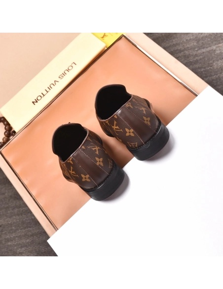 Louis Vuitton leather shoes 125,Louis Vuitton Leather Shoes,LOUIS VUITTON Sneakers,Business Shoes