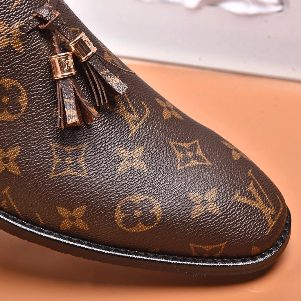 Louis Vuitton leather shoes 125,Louis Vuitton Leather Shoes,LOUIS VUITTON Sneakers,Business Shoes