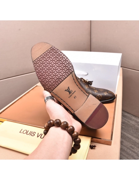 Louis Vuitton leather shoes 125,Louis Vuitton Leather Shoes,LOUIS VUITTON Sneakers,Business Shoes