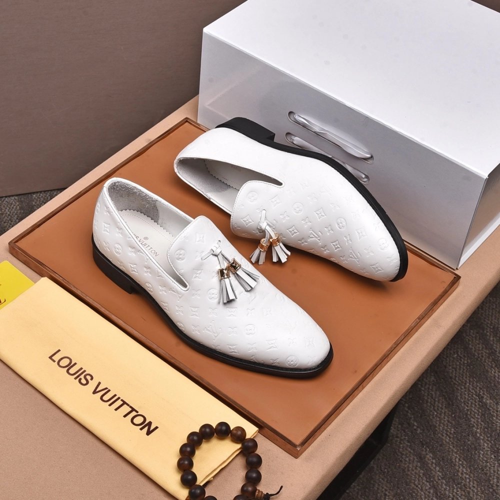Louis Vuitton leather shoes 128,Louis Vuitton Leather Shoes,LOUIS VUITTON Sneakers,Business Shoes