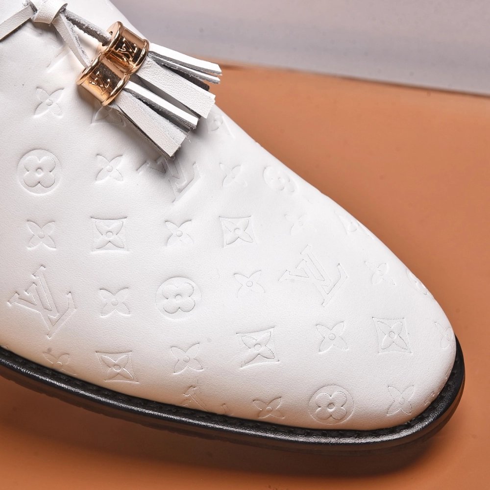 Louis Vuitton leather shoes 128,Louis Vuitton Leather Shoes,LOUIS VUITTON Sneakers,Business Shoes