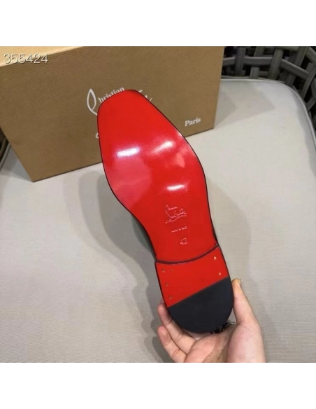 Christian Louboutin leather shoes 014,Oxfords,Christian Louboutin Sneakers,Luxury Shoes