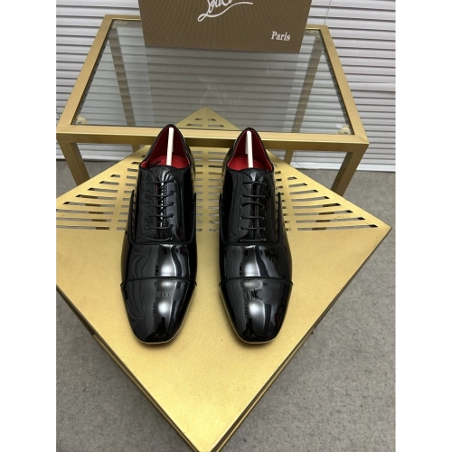 Christian Louboutin leather shoes 011,Oxfords,Christian Louboutin Sneakers,Luxury Shoes