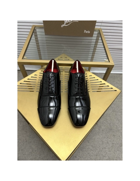 Christian Louboutin leather shoes 011,Oxfords,Christian Louboutin Sneakers,Luxury Shoes