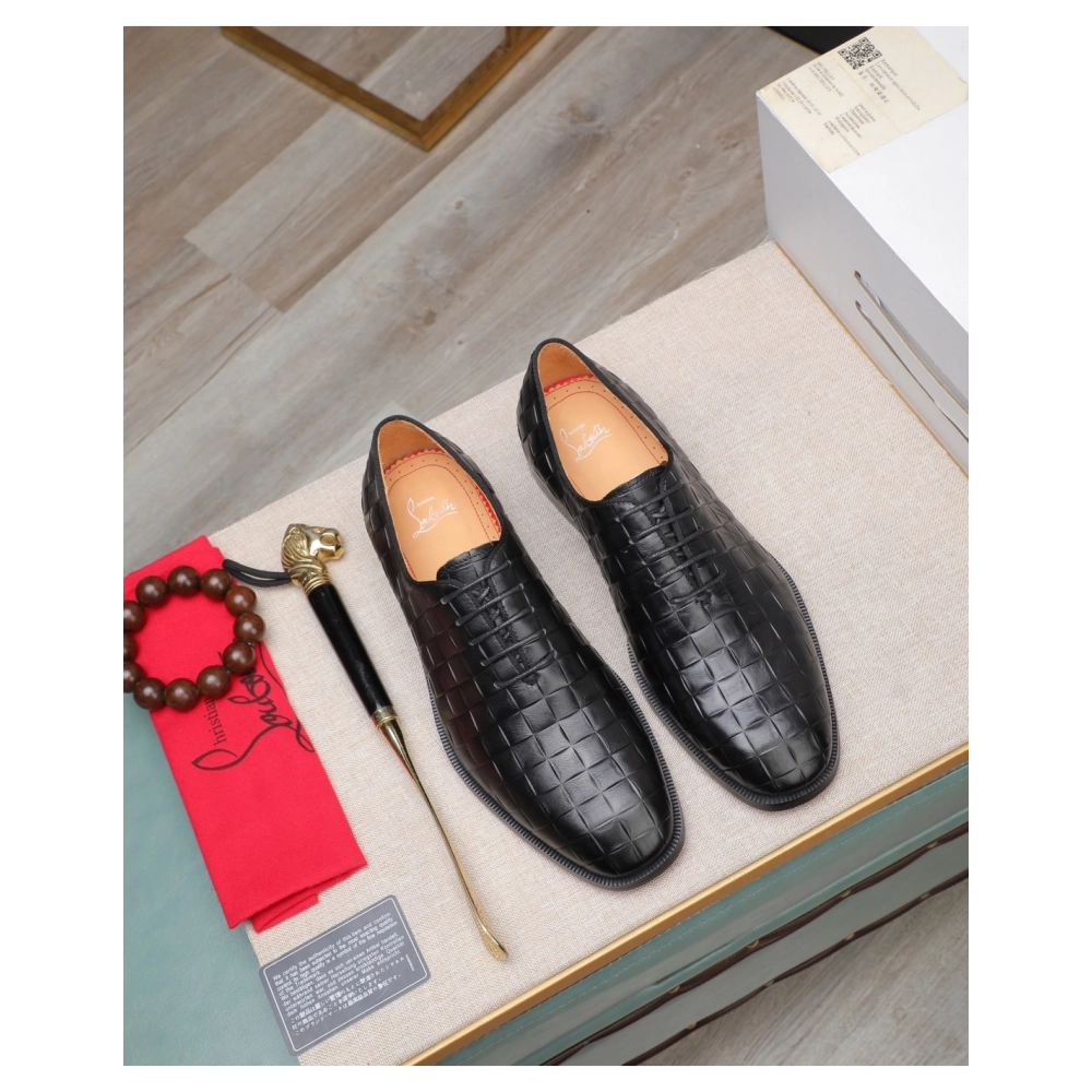 Christian Louboutin leather shoes 015,Oxfords,Christian Louboutin Sneakers,Luxury Shoes