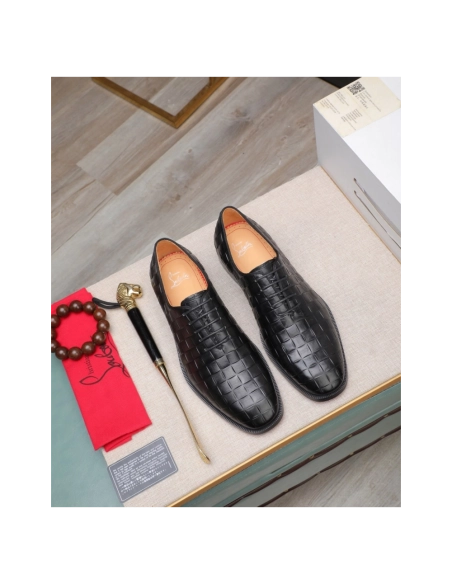 Christian Louboutin leather shoes 015,Oxfords,Christian Louboutin Sneakers,Luxury Shoes