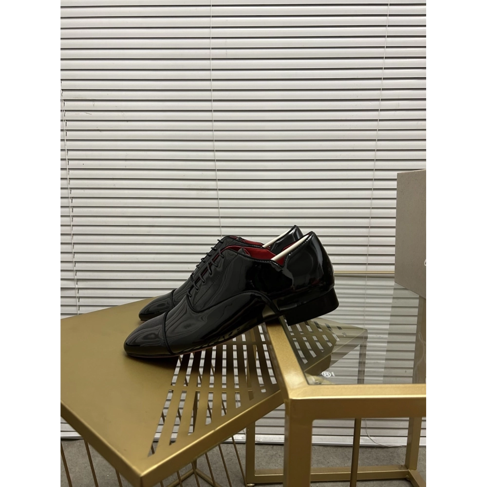 Christian Louboutin leather shoes 011,Oxfords,Christian Louboutin Sneakers,Luxury Shoes
