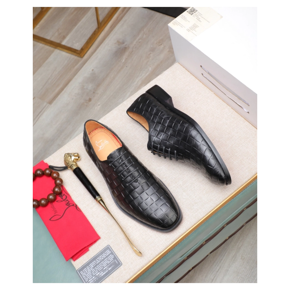 Christian Louboutin leather shoes 015,Oxfords,Christian Louboutin Sneakers,Luxury Shoes