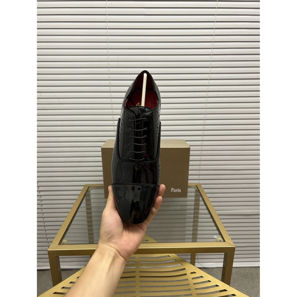 Christian Louboutin leather shoes 011,Oxfords,Christian Louboutin Sneakers,Luxury Shoes