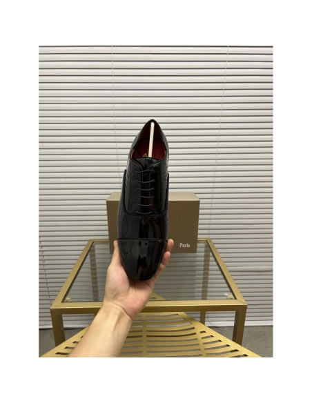 Christian Louboutin leather shoes 011,Oxfords,Christian Louboutin Sneakers,Luxury Shoes