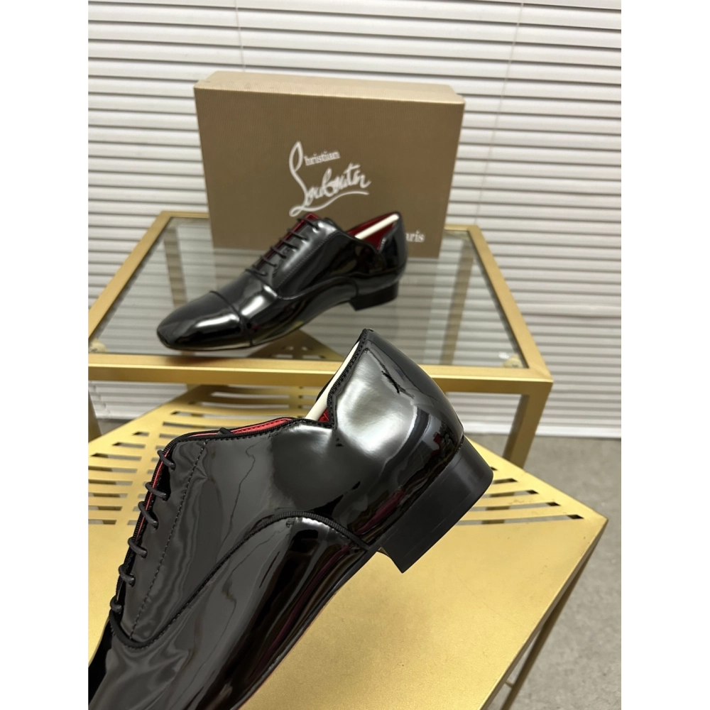 Christian Louboutin leather shoes 011,Oxfords,Christian Louboutin Sneakers,Luxury Shoes