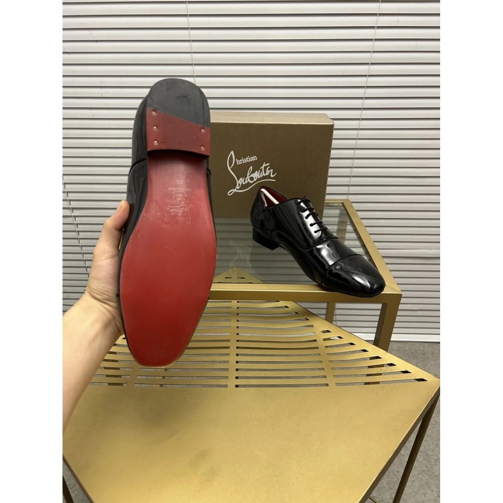 Christian Louboutin leather shoes 011,Oxfords,Christian Louboutin Sneakers,Luxury Shoes