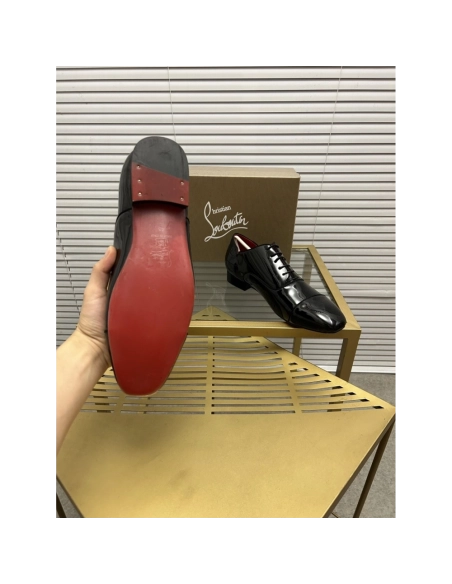 Christian Louboutin leather shoes 011,Oxfords,Christian Louboutin Sneakers,Luxury Shoes