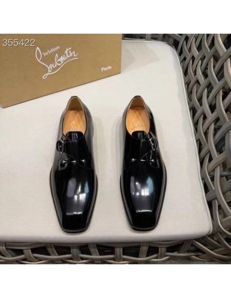 Christian Louboutin leather shoes 012,Oxfords,Christian Louboutin Sneakers,Luxury Shoes