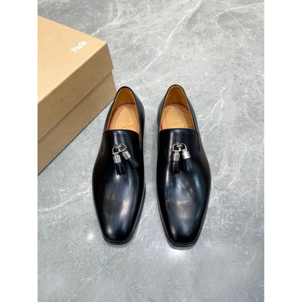 Christian Louboutin leather shoes 031,Oxfords,Christian Louboutin Sneakers,Luxury Shoes
