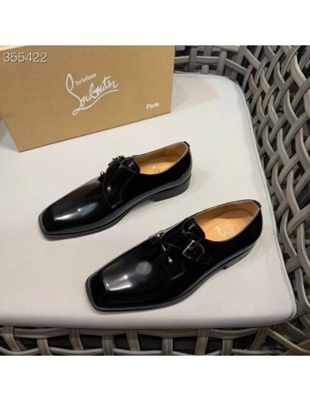 Christian Louboutin leather shoes 012,Oxfords,Christian Louboutin Sneakers,Luxury Shoes