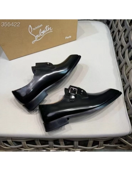 Christian Louboutin leather shoes 012,Oxfords,Christian Louboutin Sneakers,Luxury Shoes