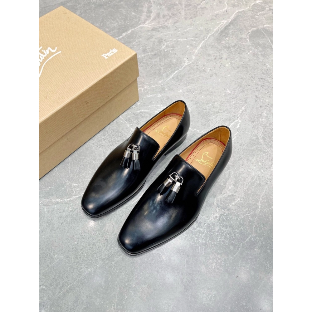 Christian Louboutin leather shoes 031,Oxfords,Christian Louboutin Sneakers,Luxury Shoes
