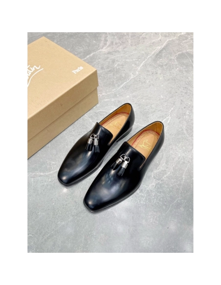 Christian Louboutin leather shoes 031,Oxfords,Christian Louboutin Sneakers,Luxury Shoes