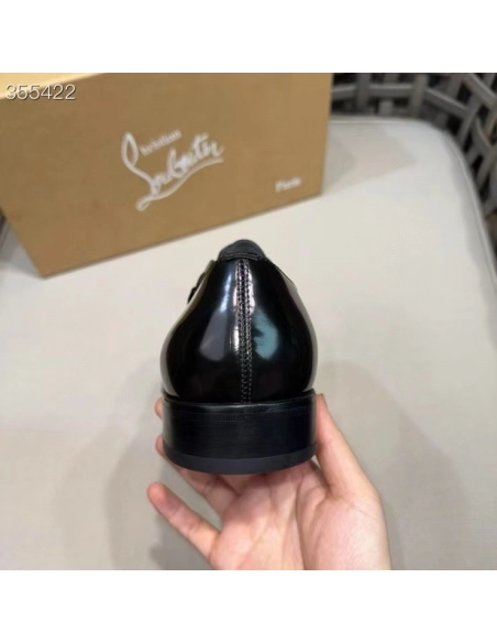 Christian Louboutin leather shoes 012,Oxfords,Christian Louboutin Sneakers,Luxury Shoes