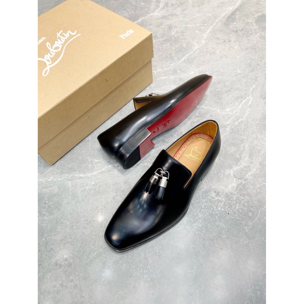 Christian Louboutin leather shoes 031,Oxfords,Christian Louboutin Sneakers,Luxury Shoes