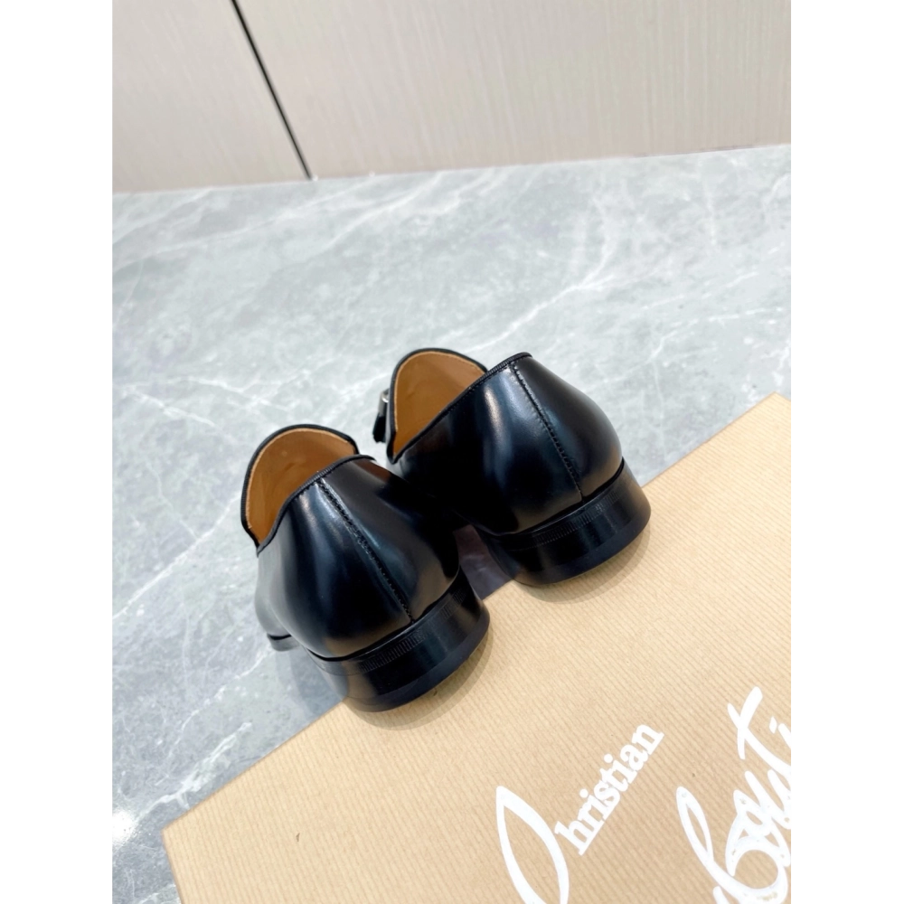 Christian Louboutin leather shoes 031,Oxfords,Christian Louboutin Sneakers,Luxury Shoes