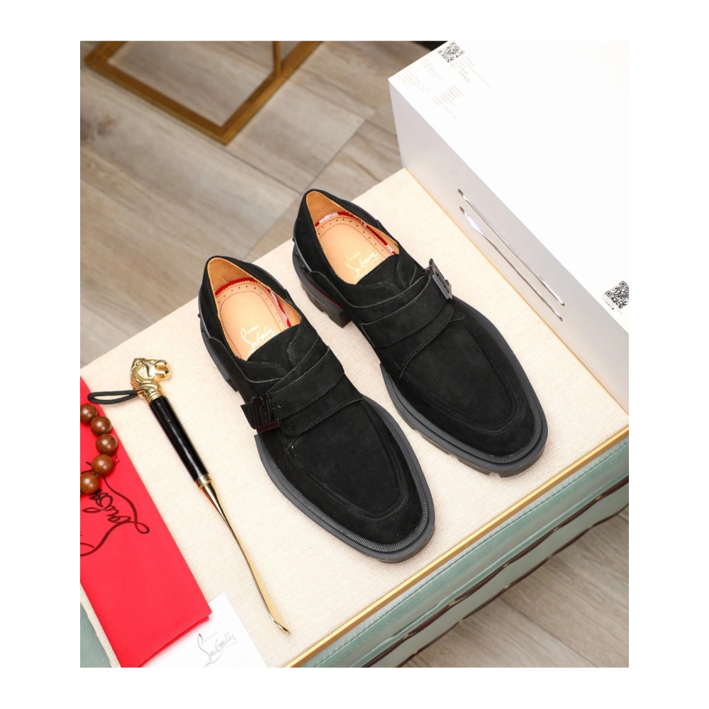 Christian Louboutin leather shoes 032,Oxfords,Christian Louboutin Sneakers,Luxury Shoes