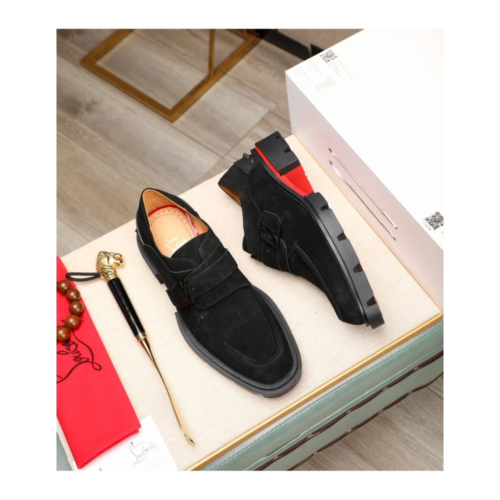 Christian Louboutin leather shoes 032,Oxfords,Christian Louboutin Sneakers,Luxury Shoes