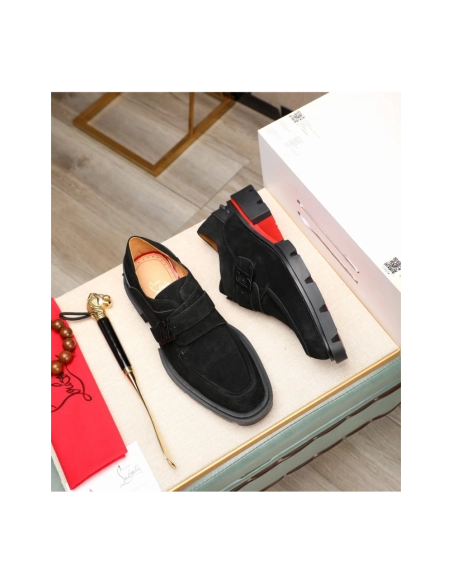 Christian Louboutin leather shoes 032,Oxfords,Christian Louboutin Sneakers,Luxury Shoes