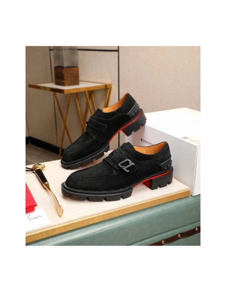 Christian Louboutin leather shoes 032,Oxfords,Christian Louboutin Sneakers,Luxury Shoes