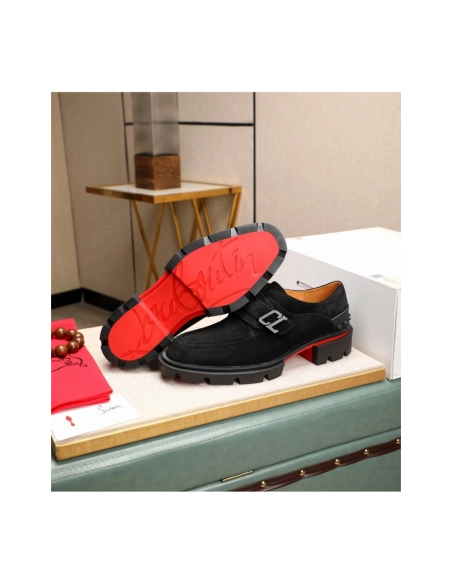 Christian Louboutin leather shoes 032,Oxfords,Christian Louboutin Sneakers,Luxury Shoes