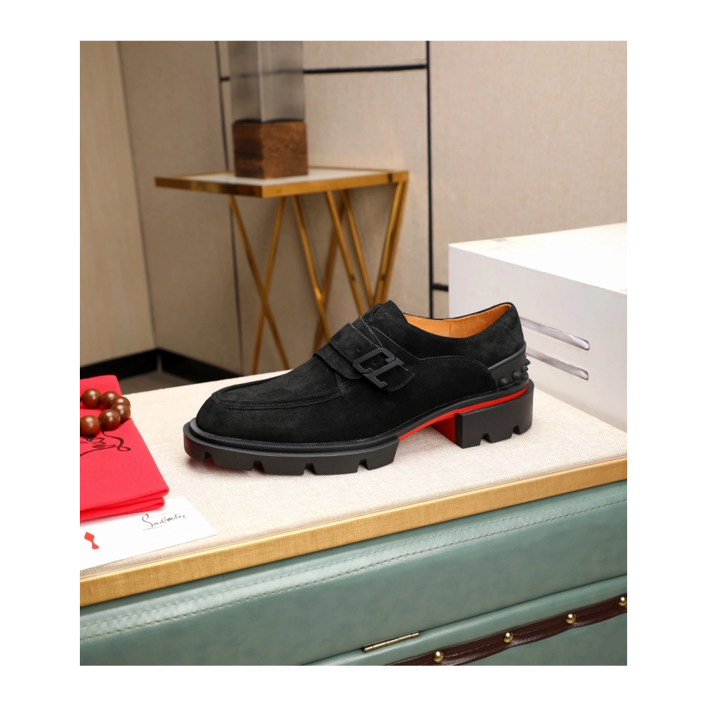 Christian Louboutin leather shoes 032,Oxfords,Christian Louboutin Sneakers,Luxury Shoes