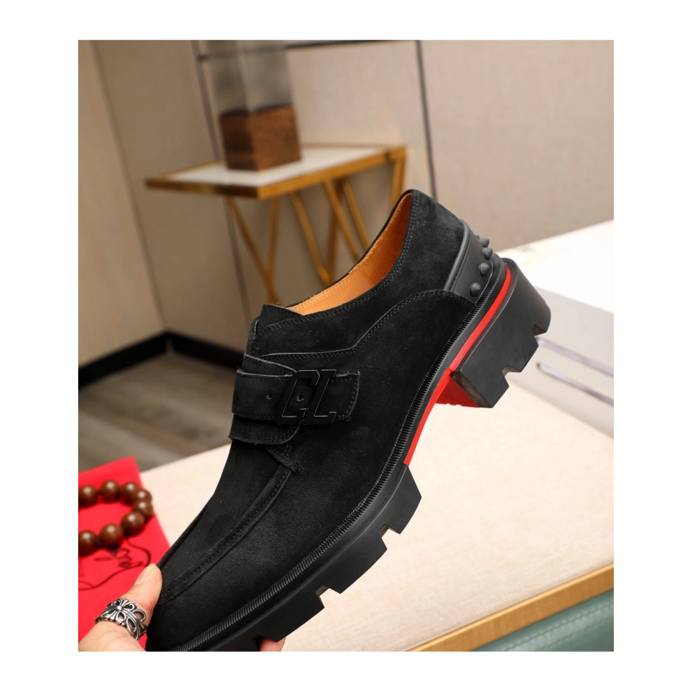 Christian Louboutin leather shoes 032,Oxfords,Christian Louboutin Sneakers,Luxury Shoes