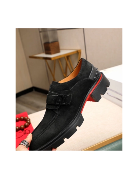 Christian Louboutin leather shoes 032,Oxfords,Christian Louboutin Sneakers,Luxury Shoes