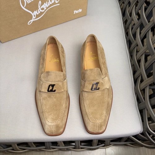 Christian Louboutin leather shoes 043,Oxfords,Christian Louboutin Sneakers,Luxury Shoes